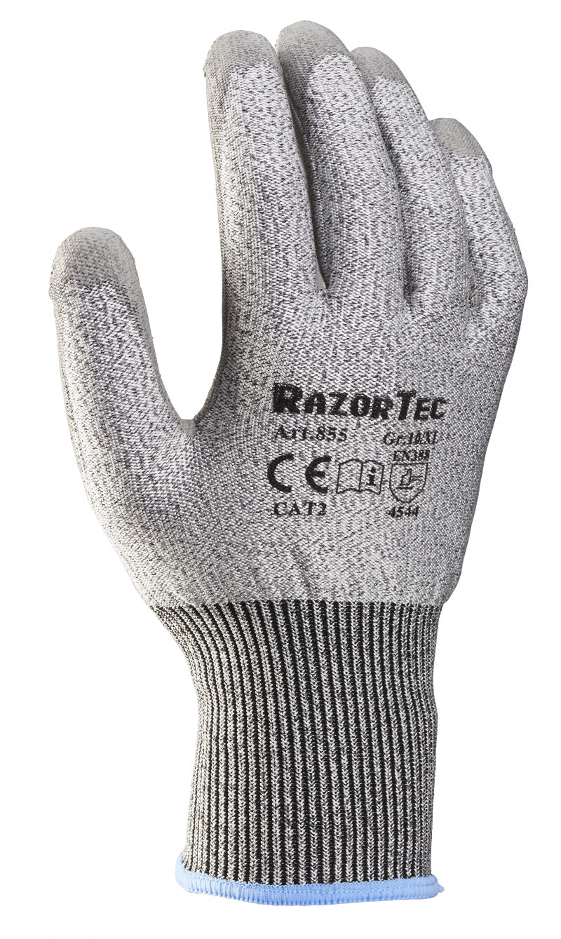 Schnittschutzhandschuh mit PU Beschichtung